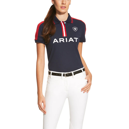 Ariat New Womens SS Team Polo 2.0