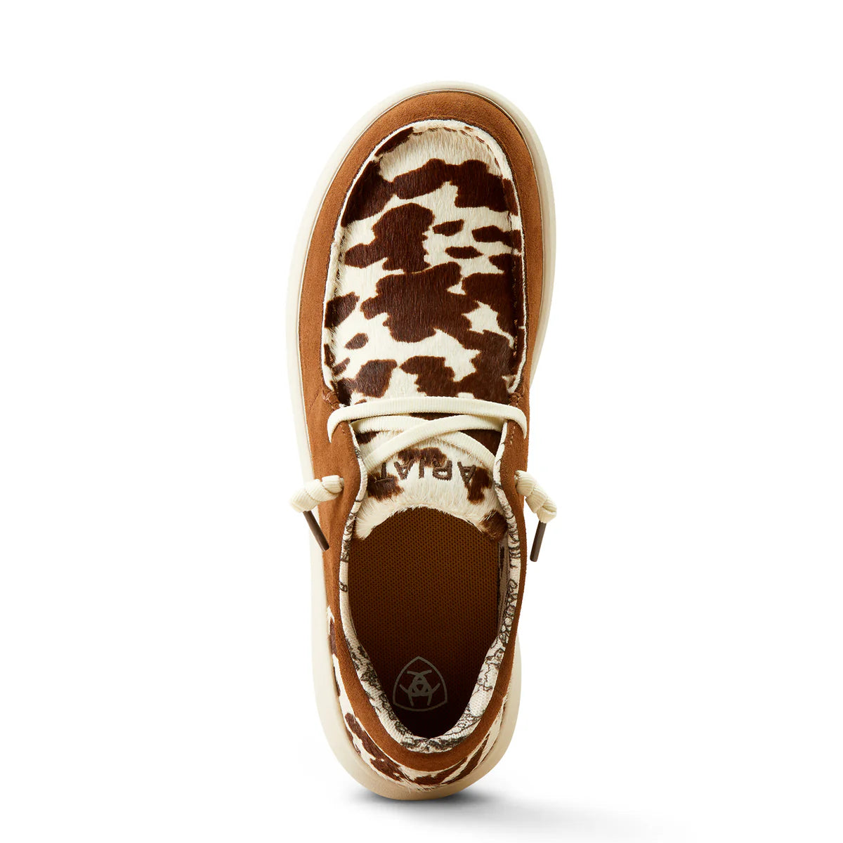 Ariat WMS Hilo Ginger Suede / Cow hair on