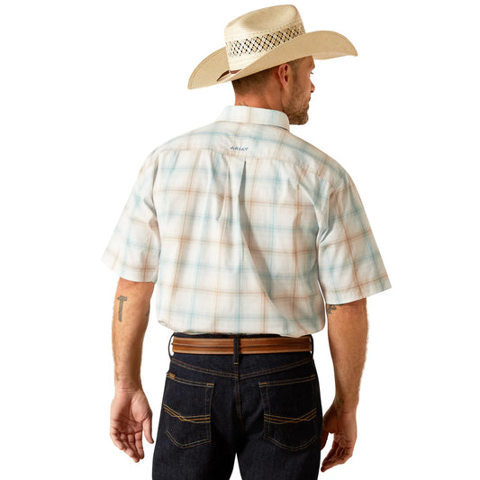 Ariat Mens Pro Ellison ss Shirt White