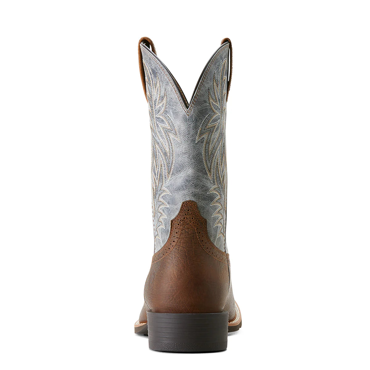 Ariat Mens Sport Western Wide Square Toe Earth / Glacier Blue