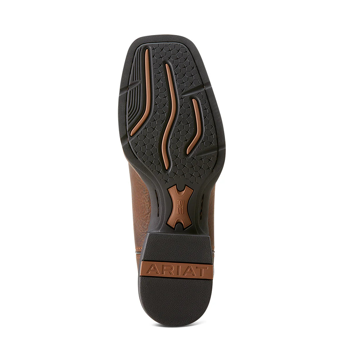 Ariat Mens Sport Western Wide Square Toe Earth / Glacier Blue