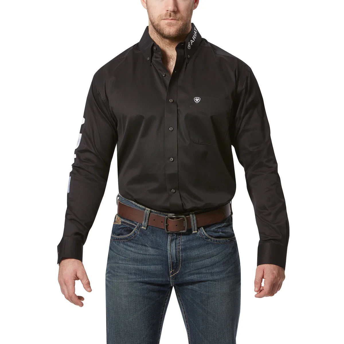 Ariat Mens Team Logo LS Shirt
