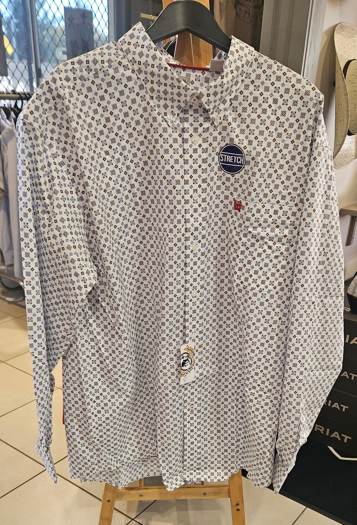 Cinch Men's Plaid Western Button Down Shirt
