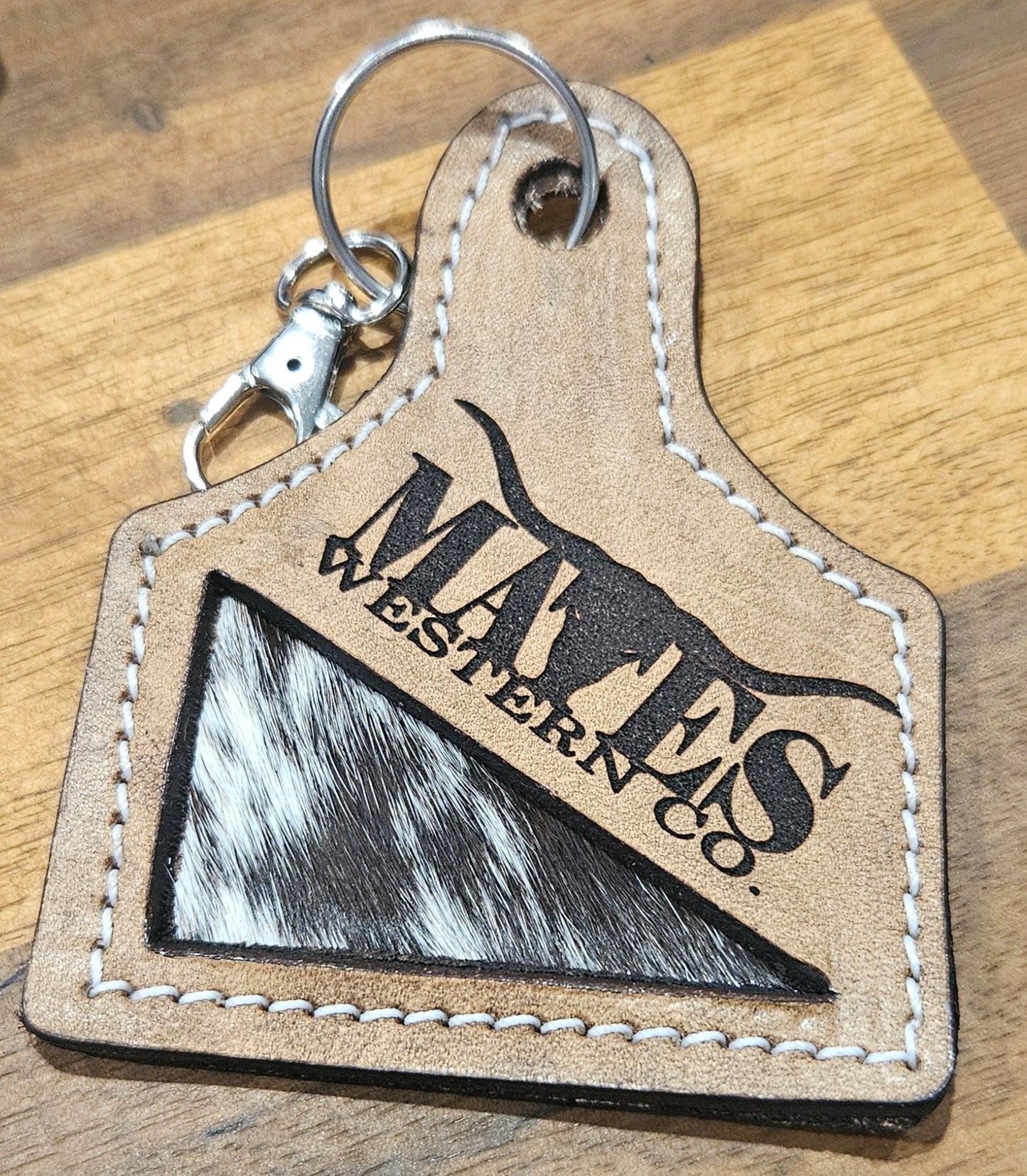 Dusty and Rayne Cowtags Custom made