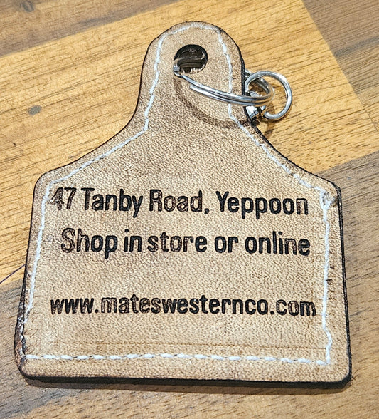 Dusty and Rayne Cowtags Custom made