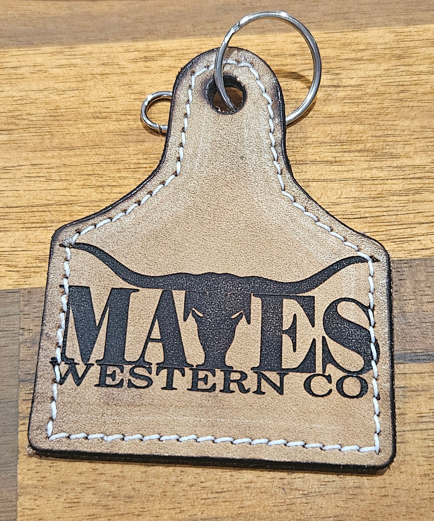 Dusty and Rayne Cowtags Custom made