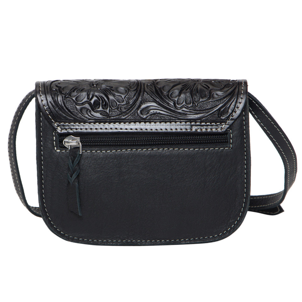 Tooling Leather Cowhide Small Bag – AB17 – Haiti