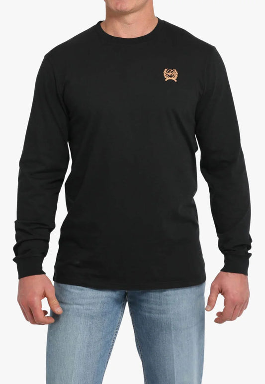 Cinch Mens Logo Long Sleeve T-Shirt
