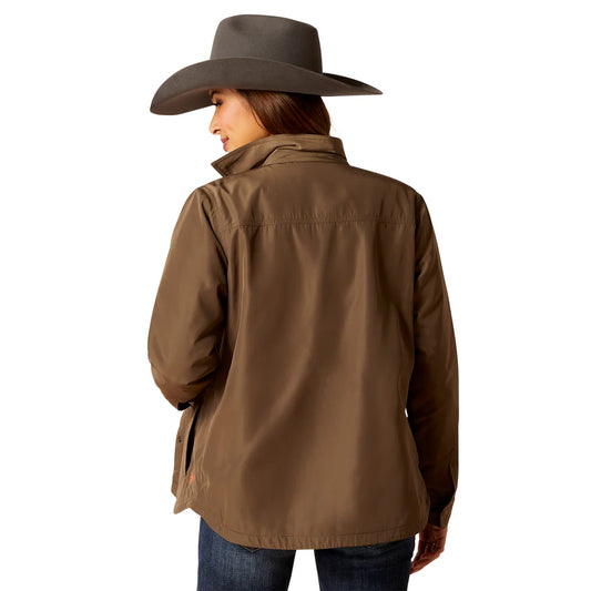 Ariat Womens Dilon Shirt Jacket Canteen