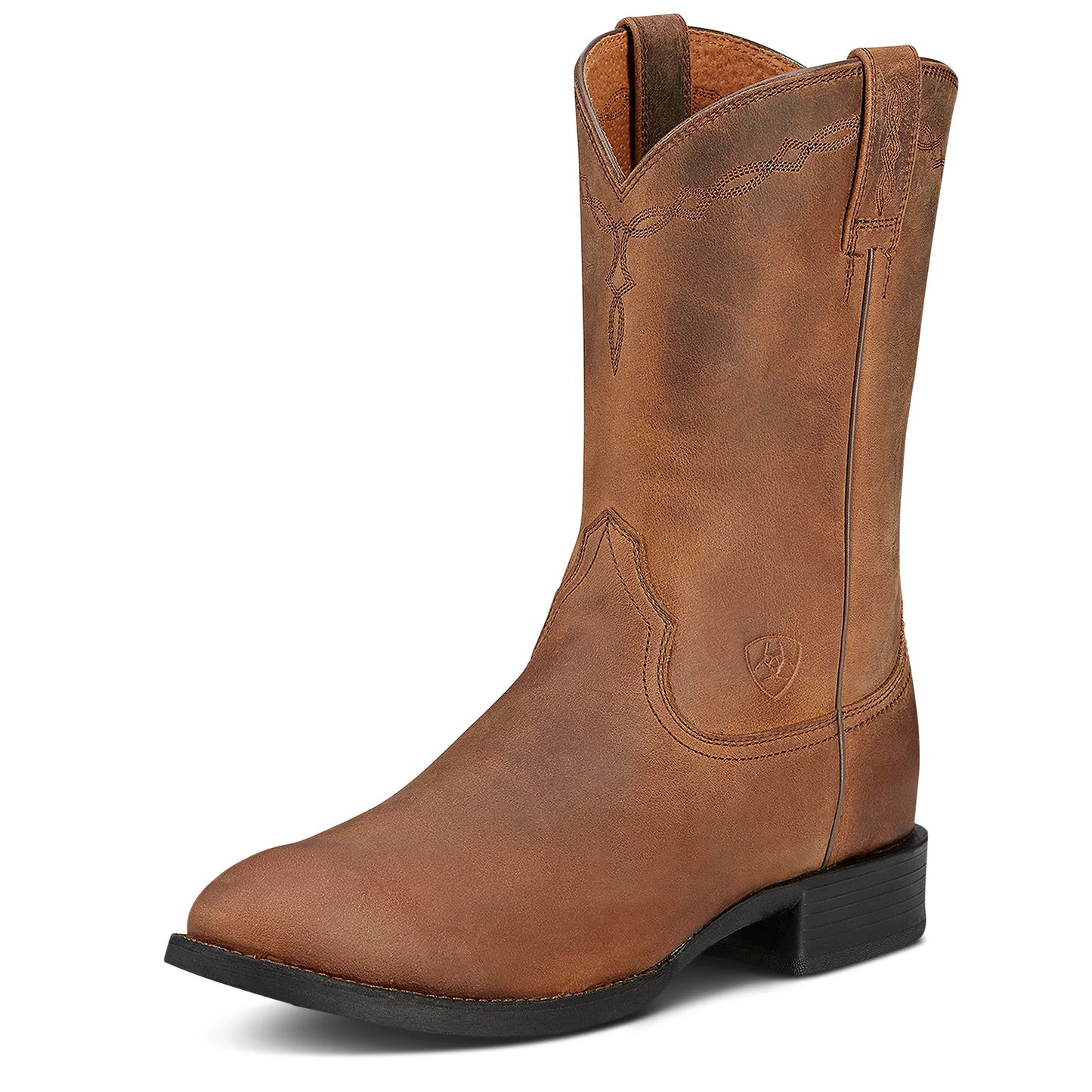 Ariat mens Heritage Roper Distressed Brown