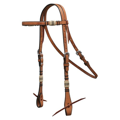 Fort Worth Sunrise Headstall Light Tan