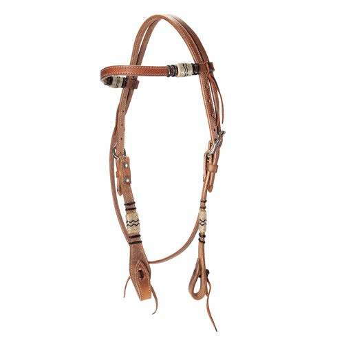 Fort Worth Sunrise Headstall Light Tan