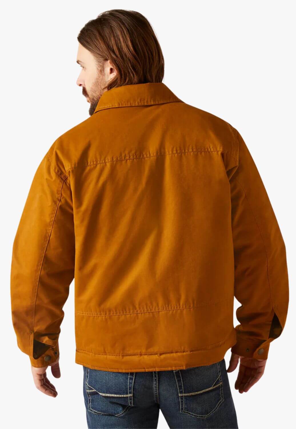 Ariat Mens Grizzly Canvas Jacket Chestnut