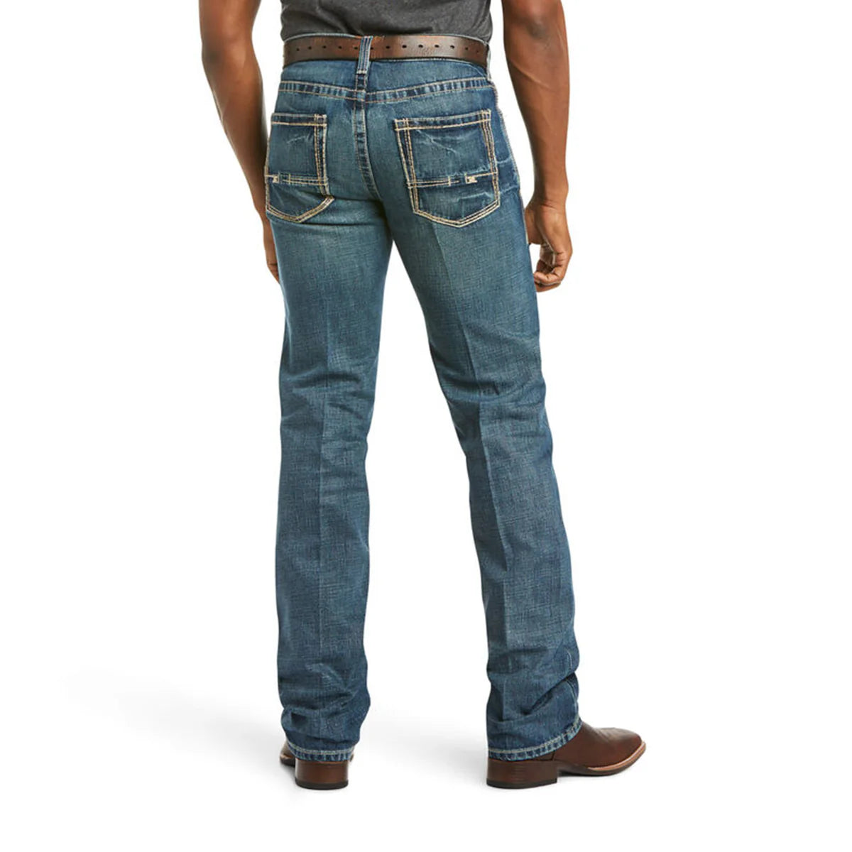 Ariat Mens M5 Slim Boundary Stackable Straight Leg