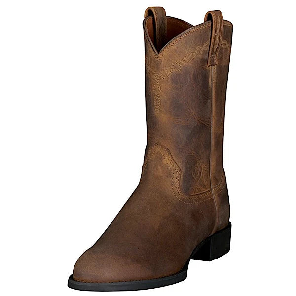 Ariat Kids Heritage Roper distressed brown