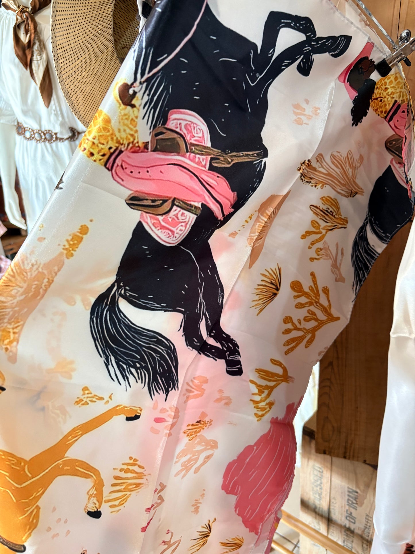 Western Wild Rag - Pink Cowgirl