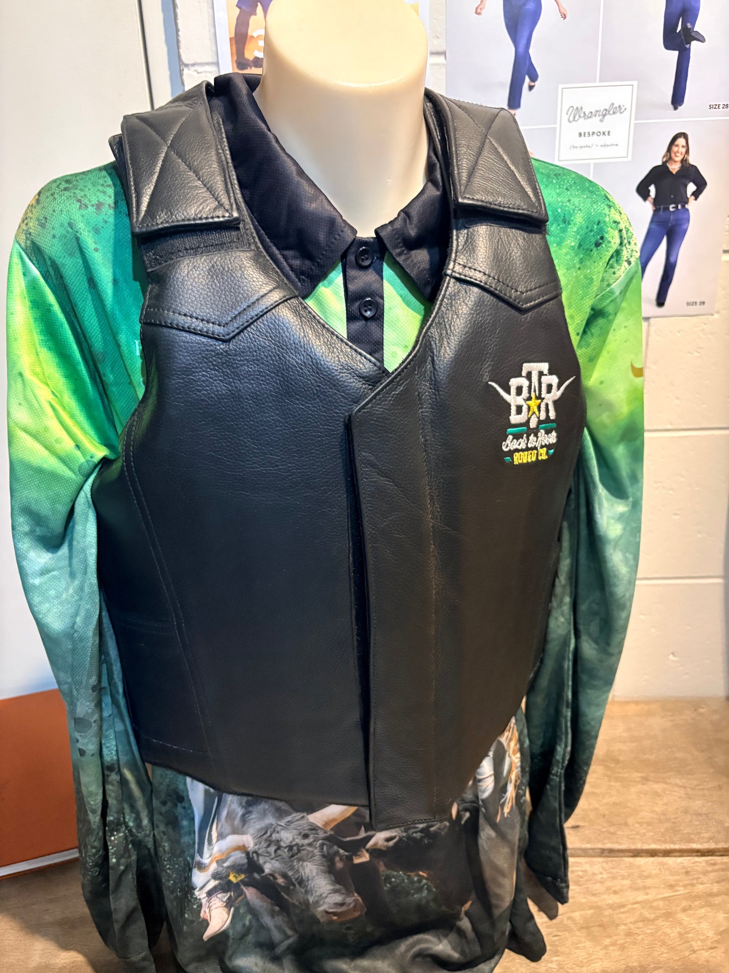 Back to Roots Rodeo Co. BTR Bull Riding Youth Vest