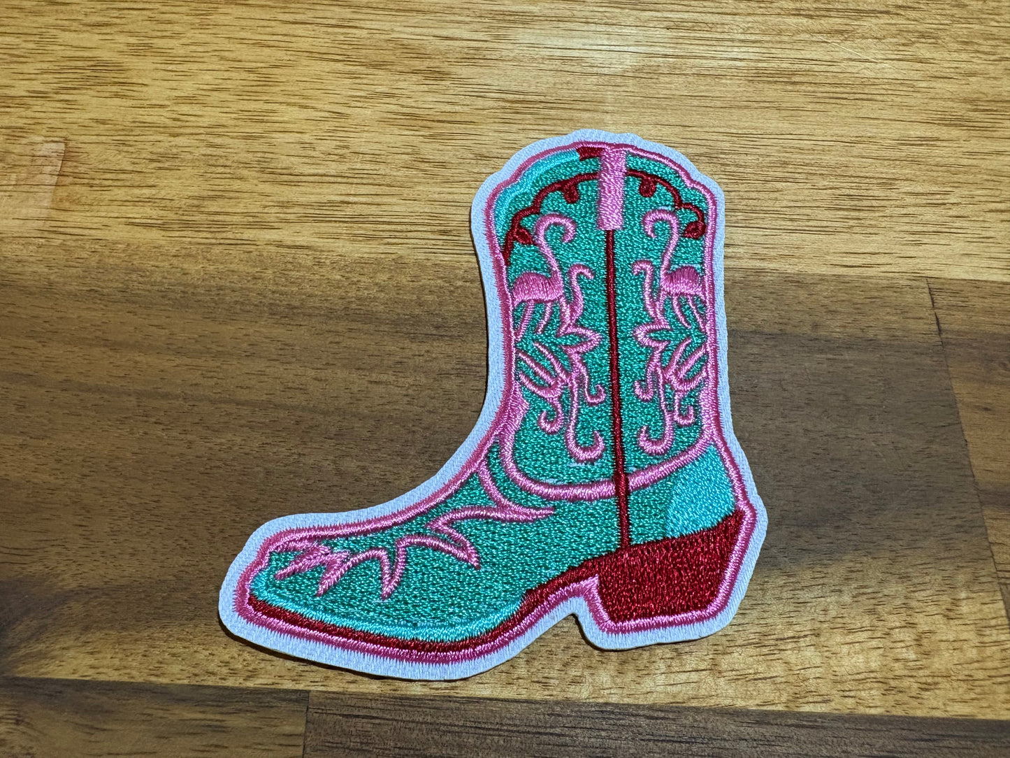 Western Iron on Patches