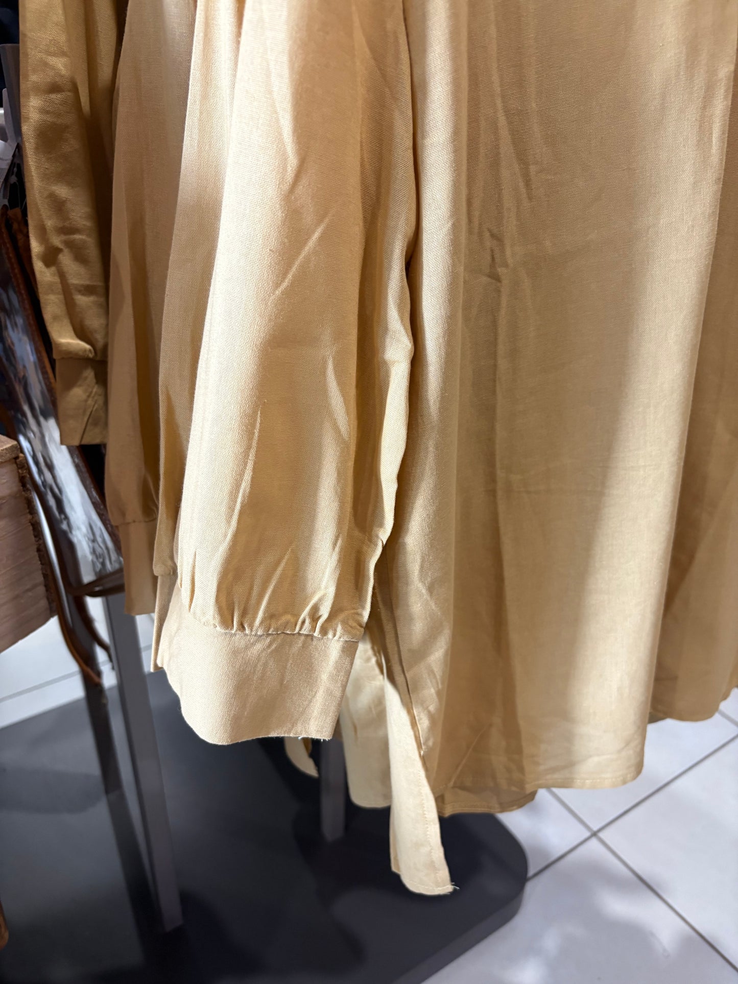 Womens 3/4 Length Sleeve Dress Shirt