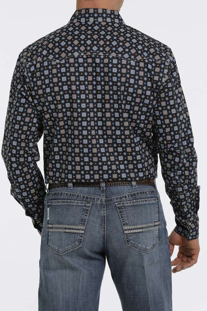 cinch mens stamp modern fit shirt