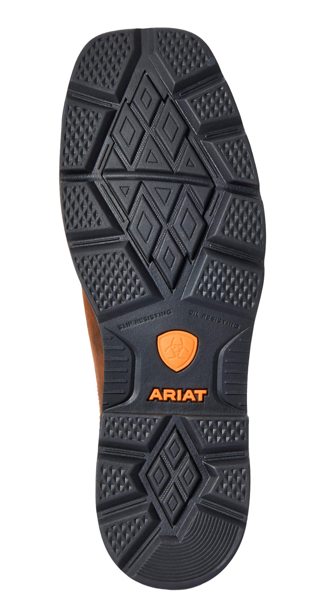 Ariat Mens Groundbreaker Wide Square Toe - ST Brown