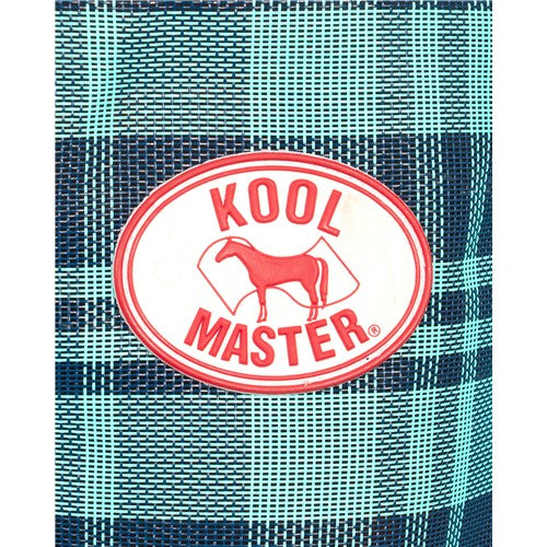 Kool Master PVC Shade Mesh Combo - Turquoise/Navy 5'3' / 160cm