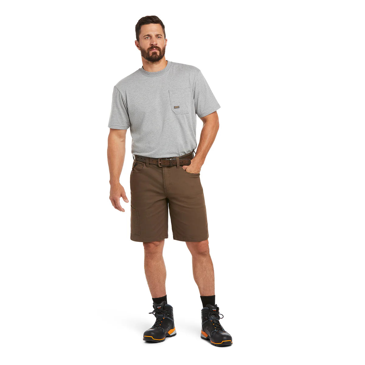 ARIAT MNS REBAR DURASTRETCH MADE TOUGH SHORT WREN