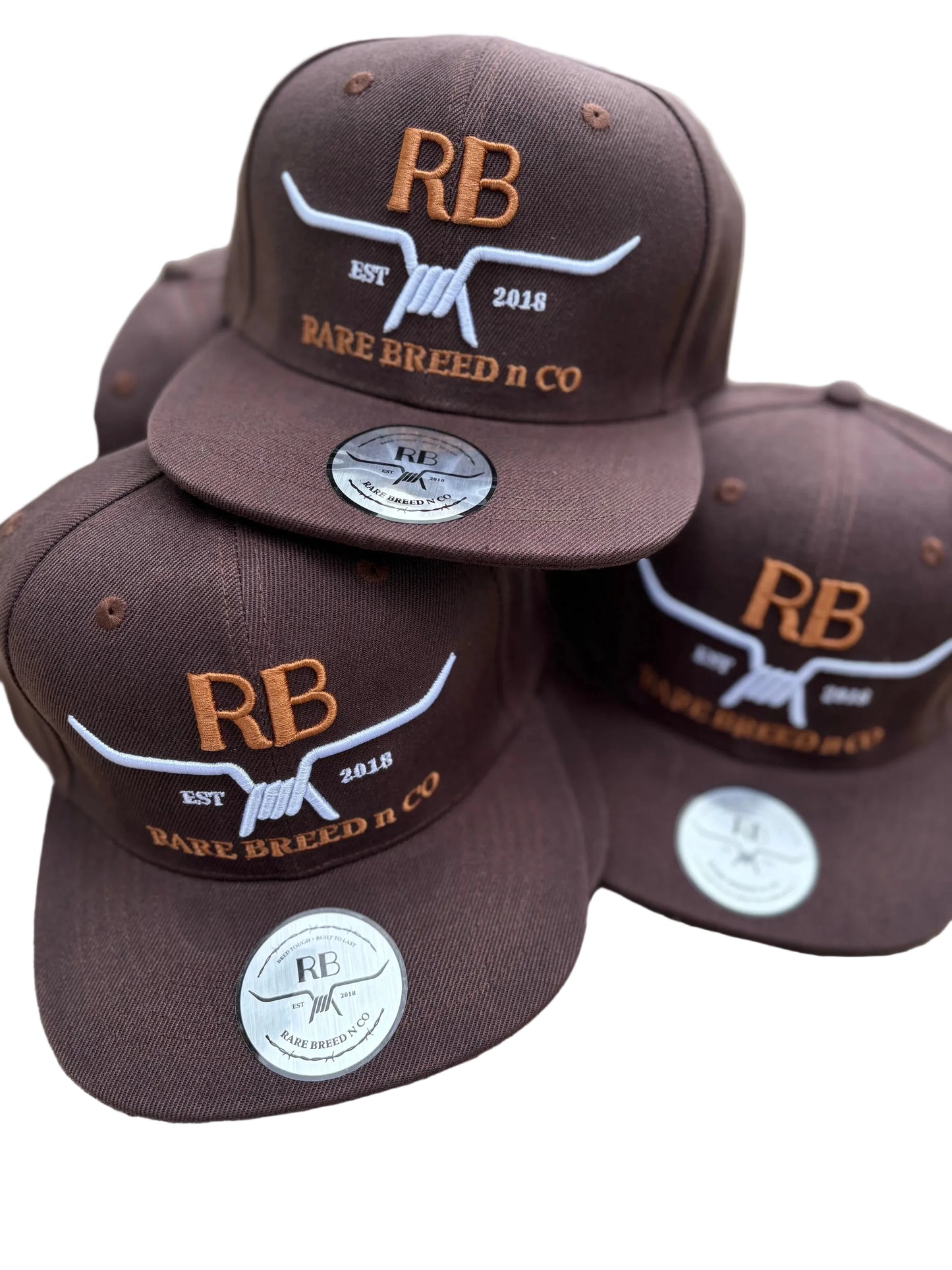 Cap - Bull ride - Flex fit - Low profile - Brown