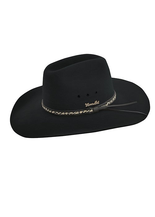 Thomas Cook BRUMBY PURE FUR FELT HAT - Black hat box included