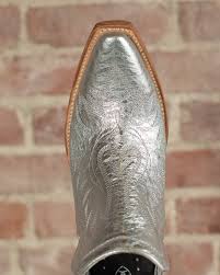 Ariat Womens Dixon Silver Shine Boots