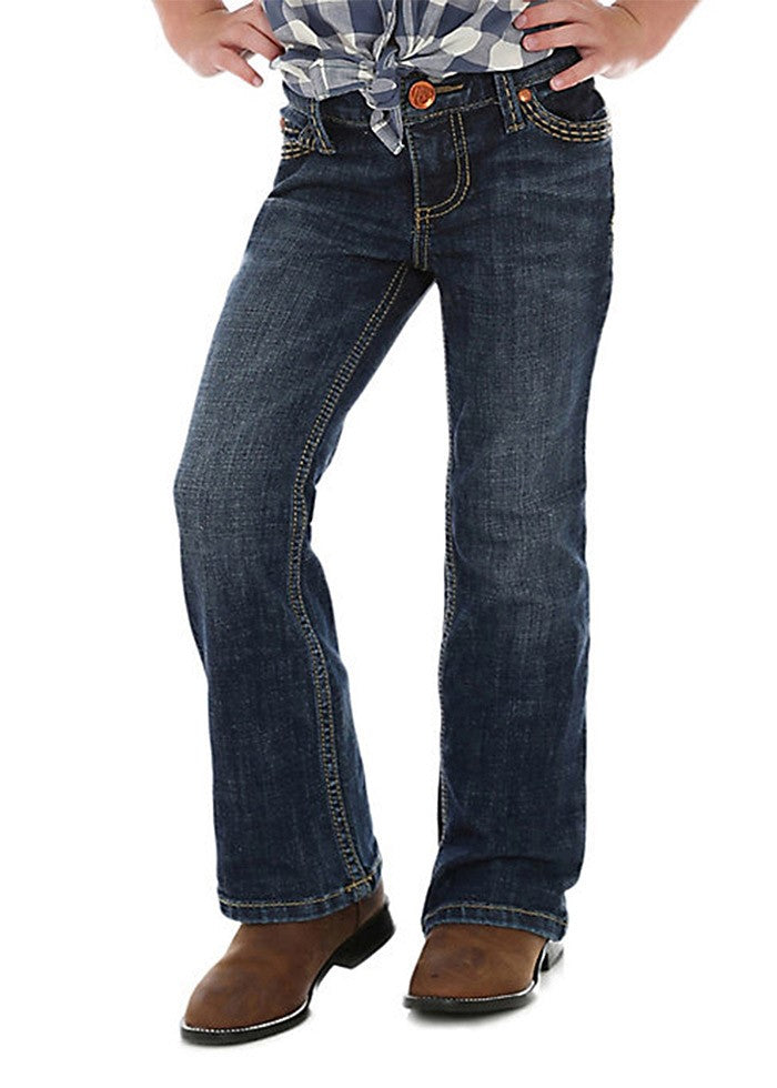 GIRLS RETRO BOOT CUT JEAN