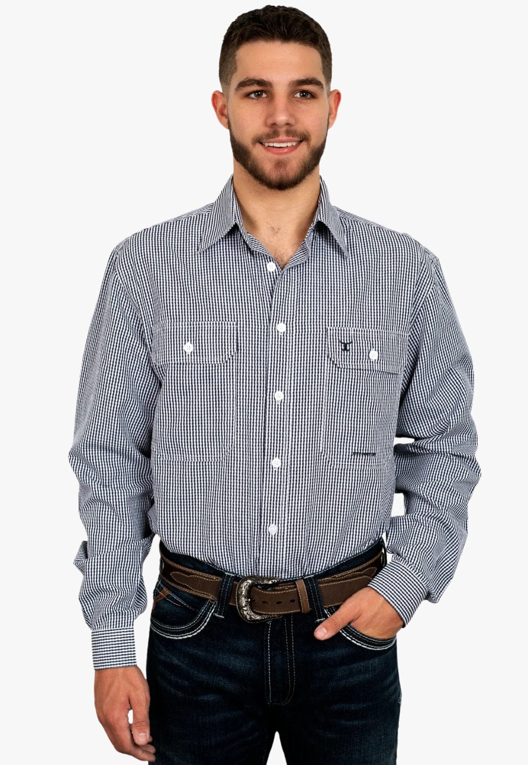 Just Country Mens Austin Long Sleeve Shirt