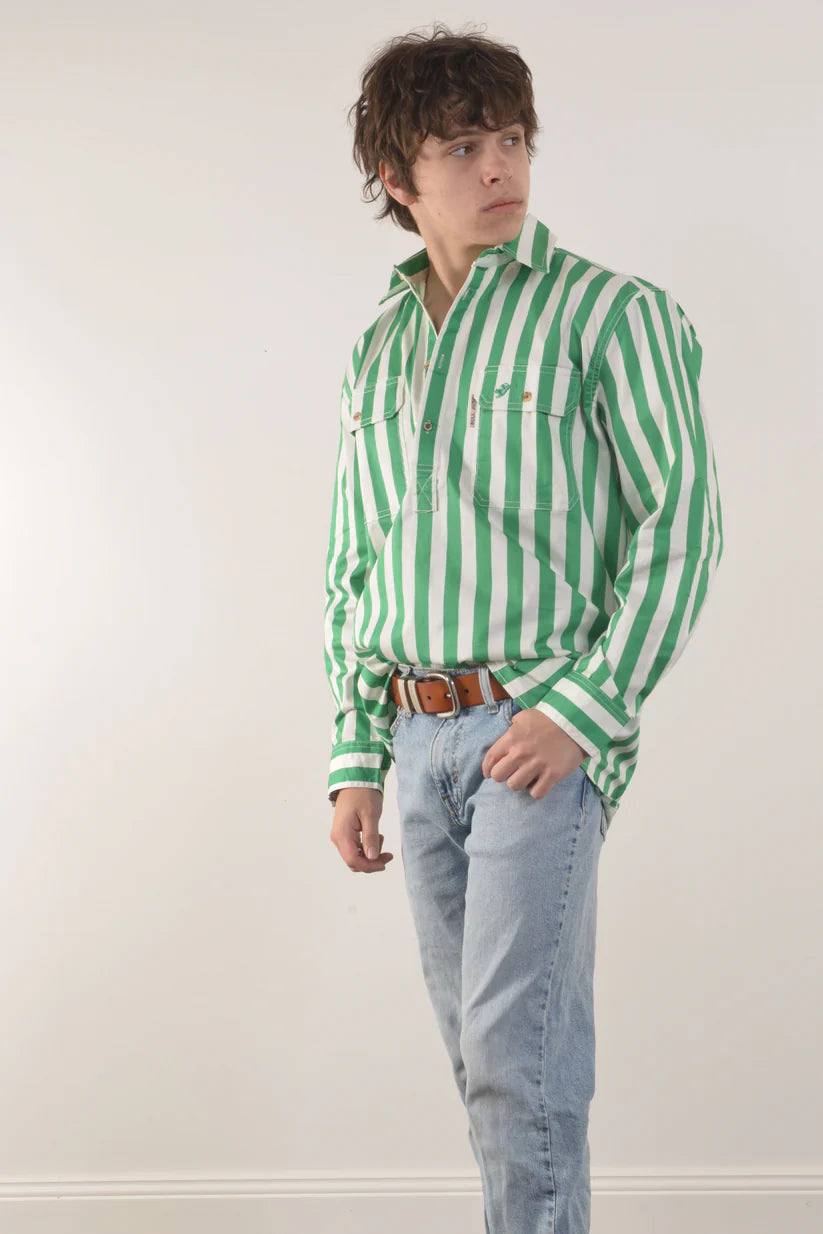 BullRush Clothing MARRABEL SHIRT- Green (UNISEX)