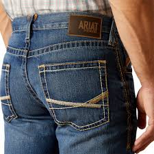 Ariat Mens Straight Bucklin Pismo Jeans