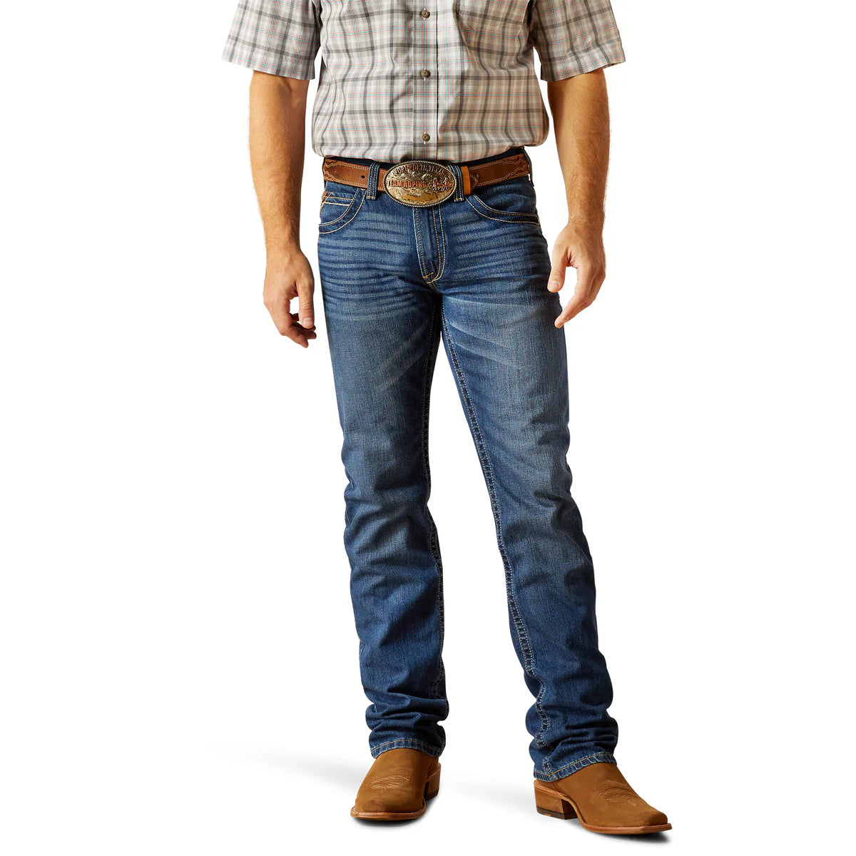 Ariat Mens Straight Bucklin Pismo Jeans