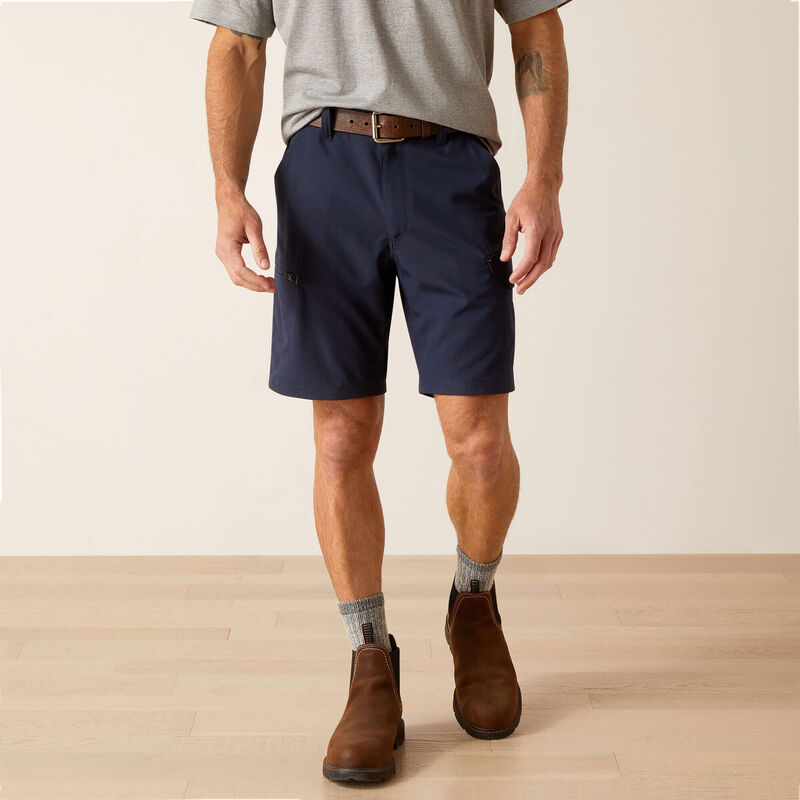 Ariat Mens Rebar ultralight shorts navy