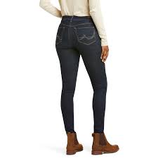 Ariat Womens Ultra Stretch Skinny Perfect Rise Sidewinder Rinse Jeans