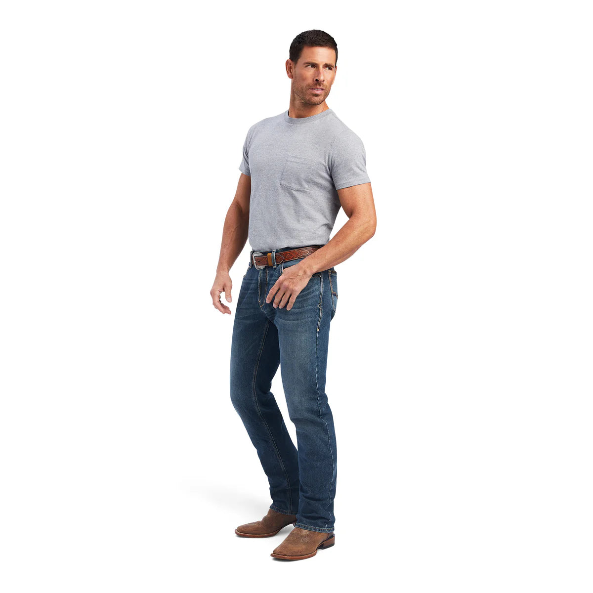 Ariat Mens M4 Relaxed Straight Leg Silvano Caswell