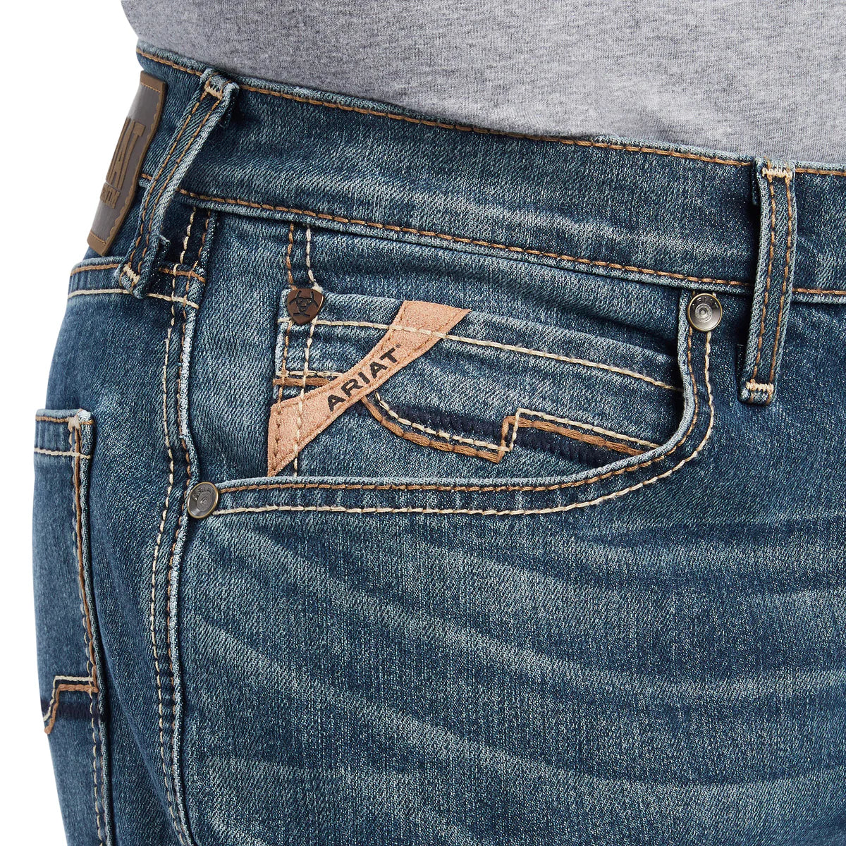 Ariat Mens M4 Relaxed Straight Leg Silvano Caswell
