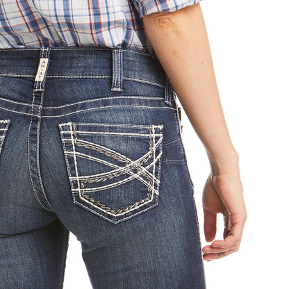 Ariat R.E.A.L.™ Mid Rise Stretch Entwined Boot Cut Jeans