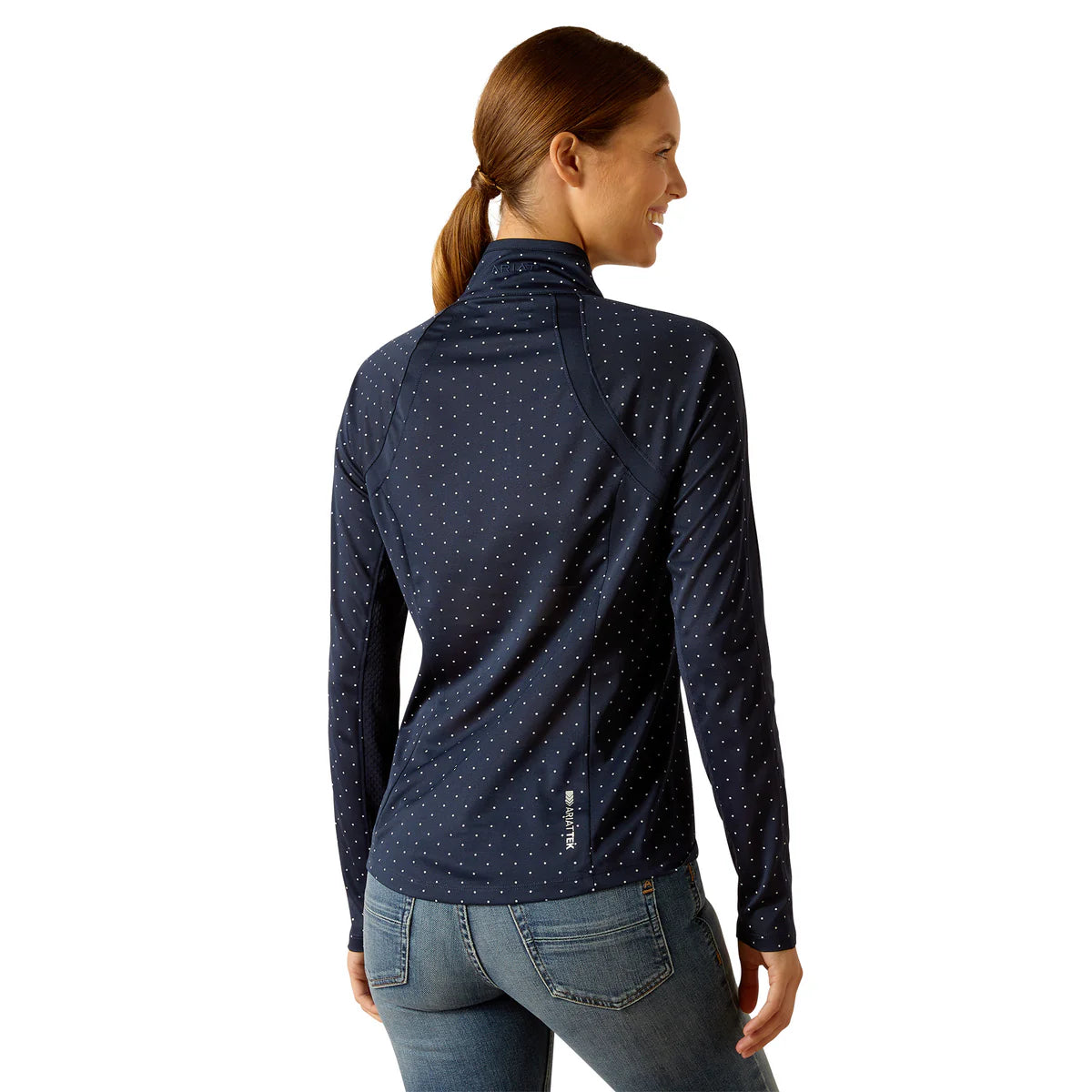 Ariat Womens Sunstopper 3.0 Navy Dot