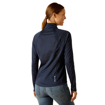 Ariat Womens Sunstopper 3.0 Navy Dot