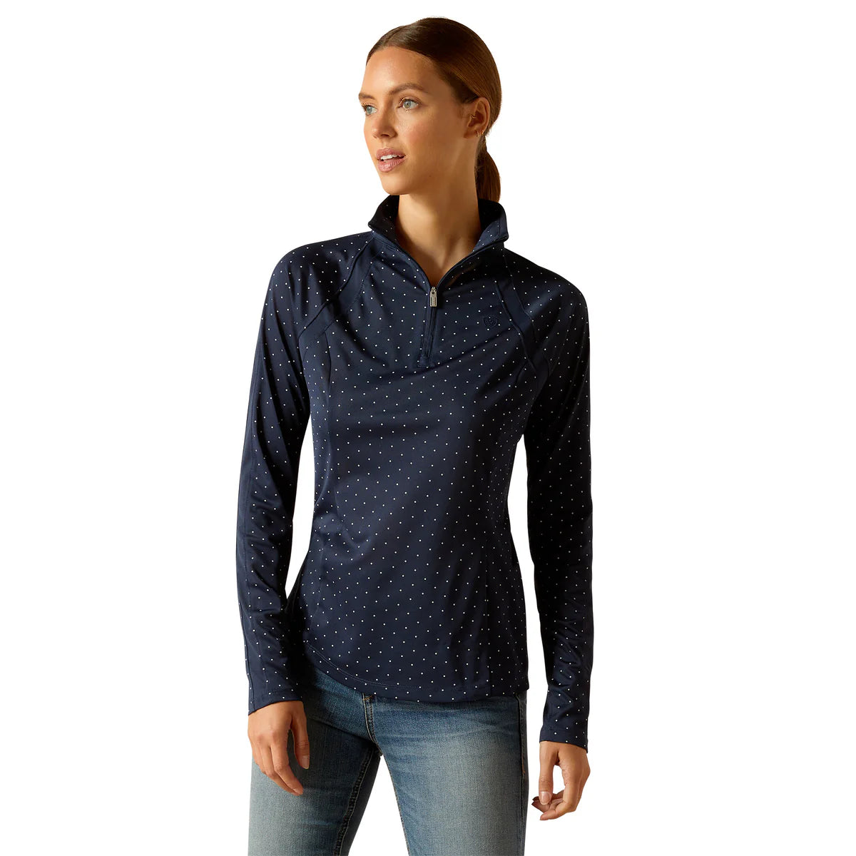 Ariat Womens Sunstopper 3.0 Navy Dot