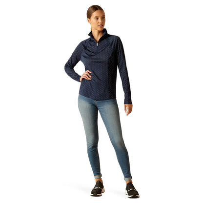 Ariat Womens Sunstopper 3.0 Navy Dot