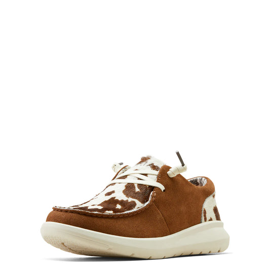 Ariat WMS Hilo Ginger Suede / Cow hair on