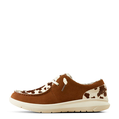 Ariat WMS Hilo Ginger Suede / Cow hair on