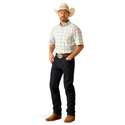 Ariat Mens Pro Ellison ss Shirt White