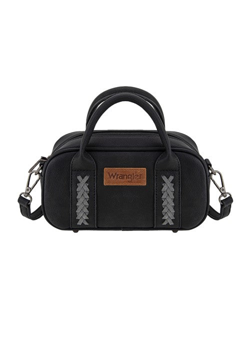 Wrangler WHIPSTITCH MINI CROSSBODY BAG Black