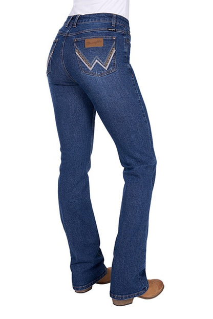 Womens Wrangler Laura High Rise Boot Cut 34L