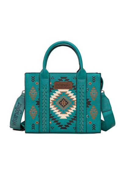 Wrangler TALIA AZTEC CROSSBODY BAG Turquoise